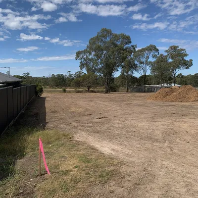 After: Driveway widening and regrowth knockdown, Mount Evelyn