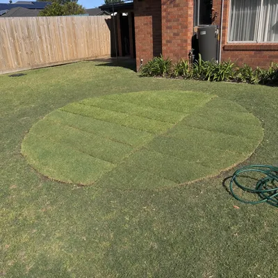 Paddock stumps ground flush, Mount Evelyn